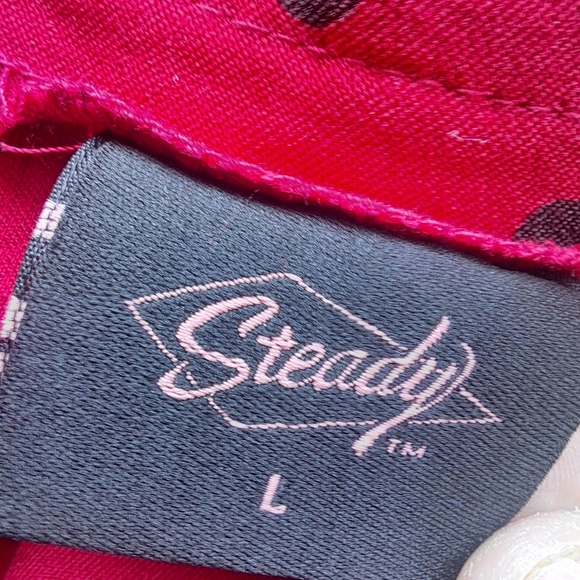 Steady high waisted Ladybug pencil skirt size L - Picture 6 of 8